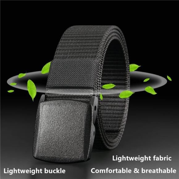 8 Pack Nylon Military Tactical Plastic Buckle Belt Webbing Canvas Outdoor Web - Picture 2 of 6